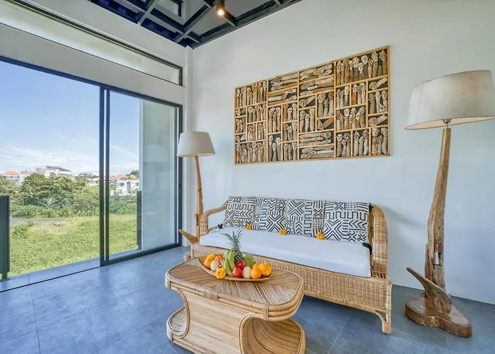 Promo Minimalist 3 Bedroom Pvt Pool In Pererenan 别墅