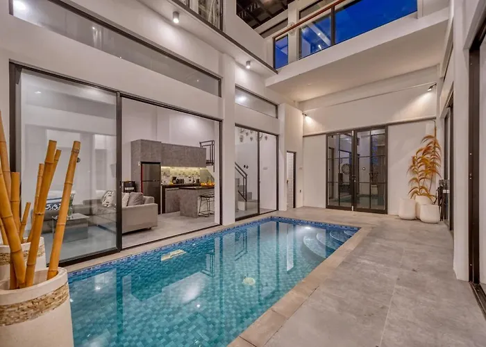 别墅 Promo Minimalist 3 Bedroom Pvt Pool In Pererenan *