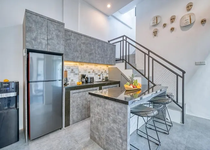 Promo Minimalist 3 Bedroom Pvt Pool In Pererenan 别墅 *